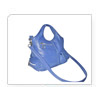 Кожаная синяя сумка